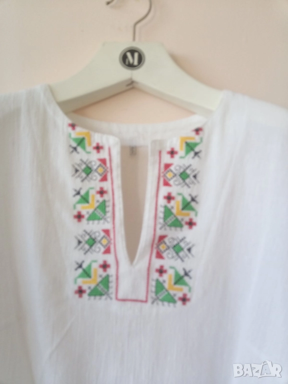 Българска дамска риза етно бродерия , снимка 1