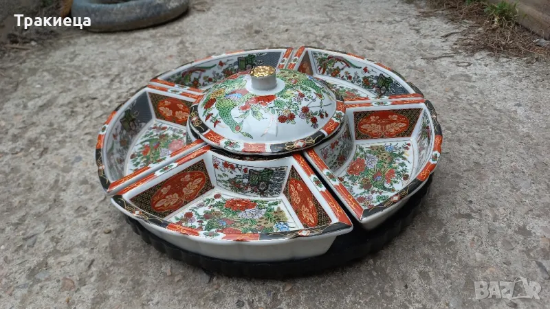 КИТАЙСКИ ПОРЦЕЛАНОВ СЕРВИЗ , снимка 1