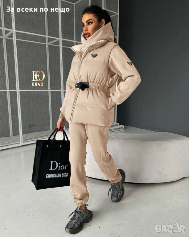 Prada амски Спортен Комплект С 3 Части🔝Дамски Спортен Екип Код SK500, снимка 1