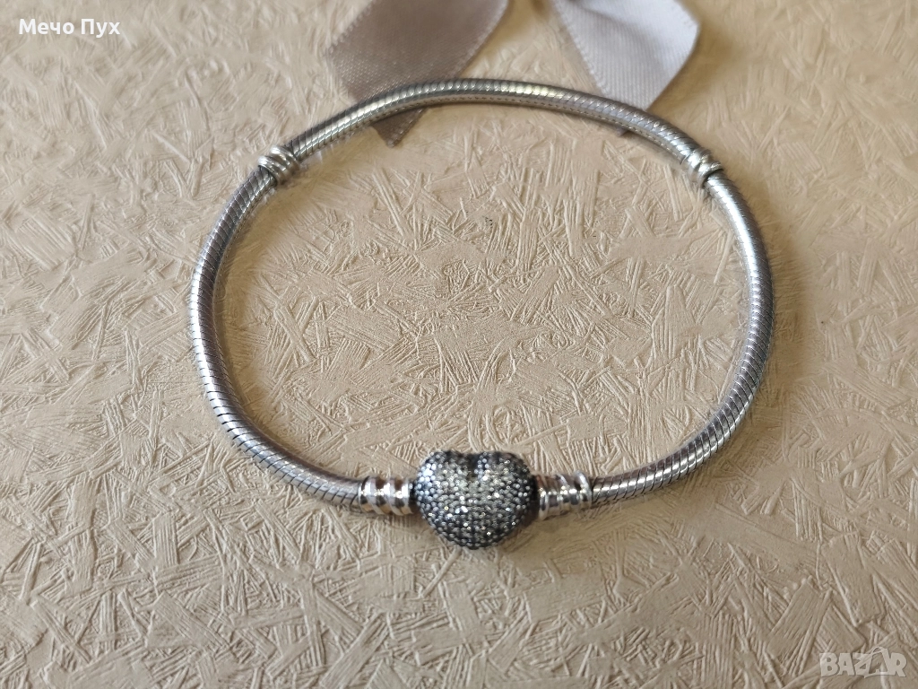 Сребърна гривна Пандора (331), снимка 1