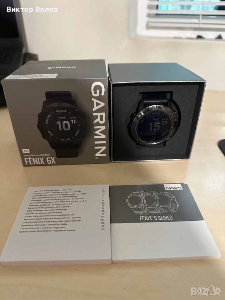 Часовник Garmin Fenix 6x pro, снимка 1