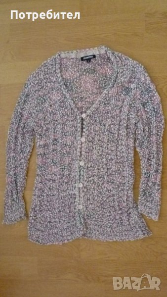 Дамска жилетка с дълъг ръкав S, снимка 1