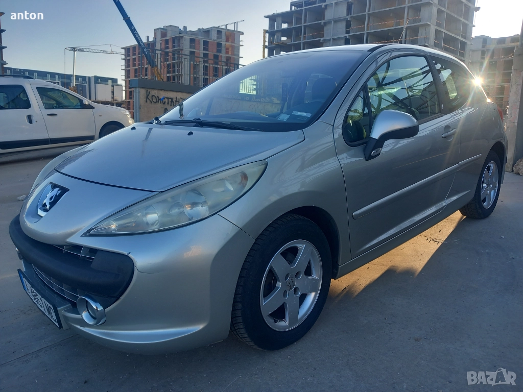 Продавам Пежо 207 1.4 бензин-газ, снимка 1