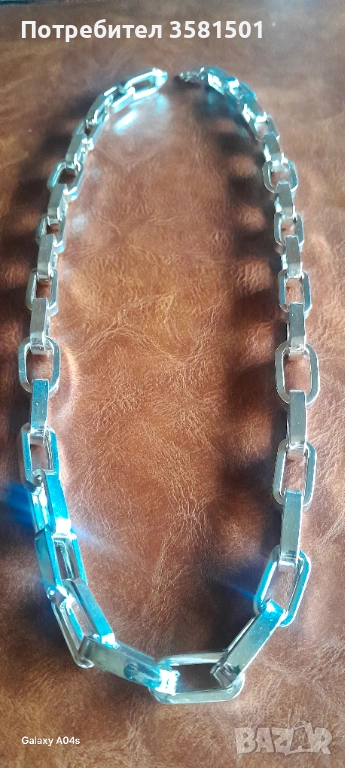 171/Сребърен Синджир-77грама.🇧🇬, снимка 1