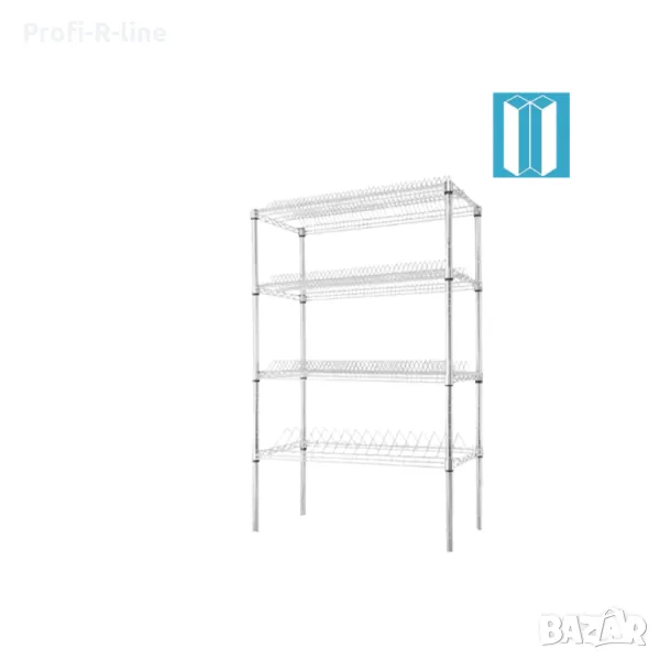 Стелаж за чинии 4 нива RXD4-46, снимка 1