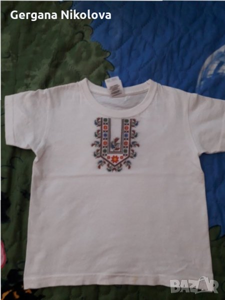 Детска блуза с българска шевица, снимка 1