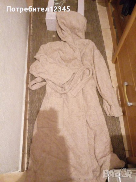 Нов български халат за баня М, снимка 1