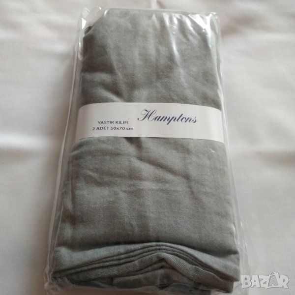 Памучни протектори за възглавница - комплект от 2 броя, снимка 1