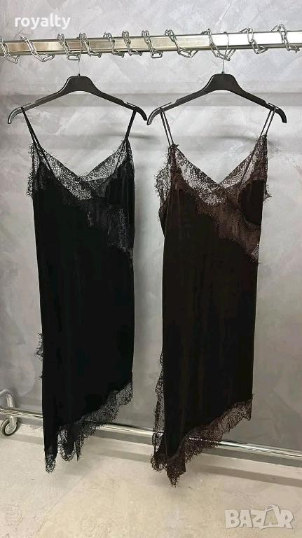 Рокля Кадифе с Дантела , снимка 1