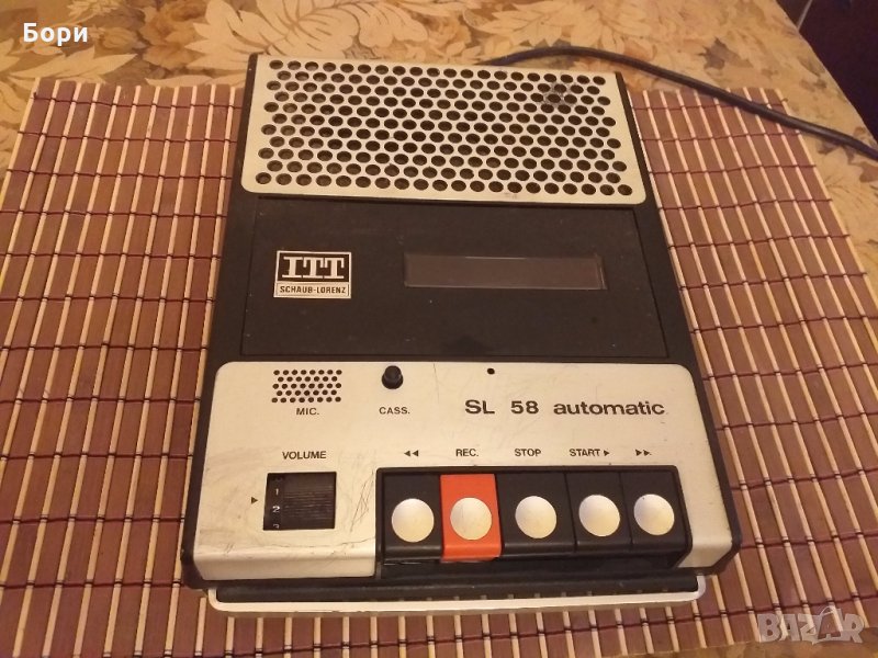 ITT Schaub Lorenz Sl 58 automatic касетофон, снимка 1