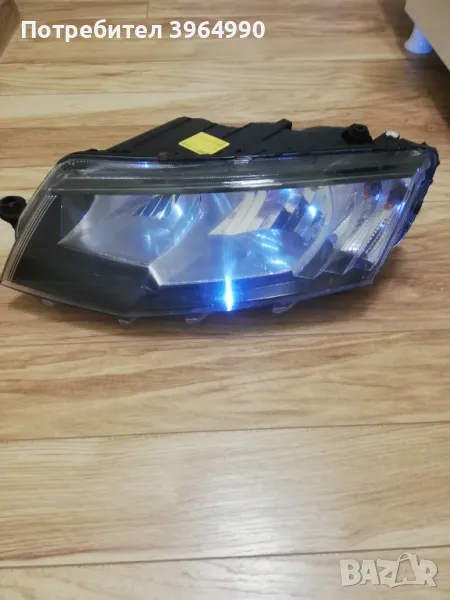 Оригинален ляв шофорски фар за Шкода Октавия 2014/2021од.Като нов! , снимка 1