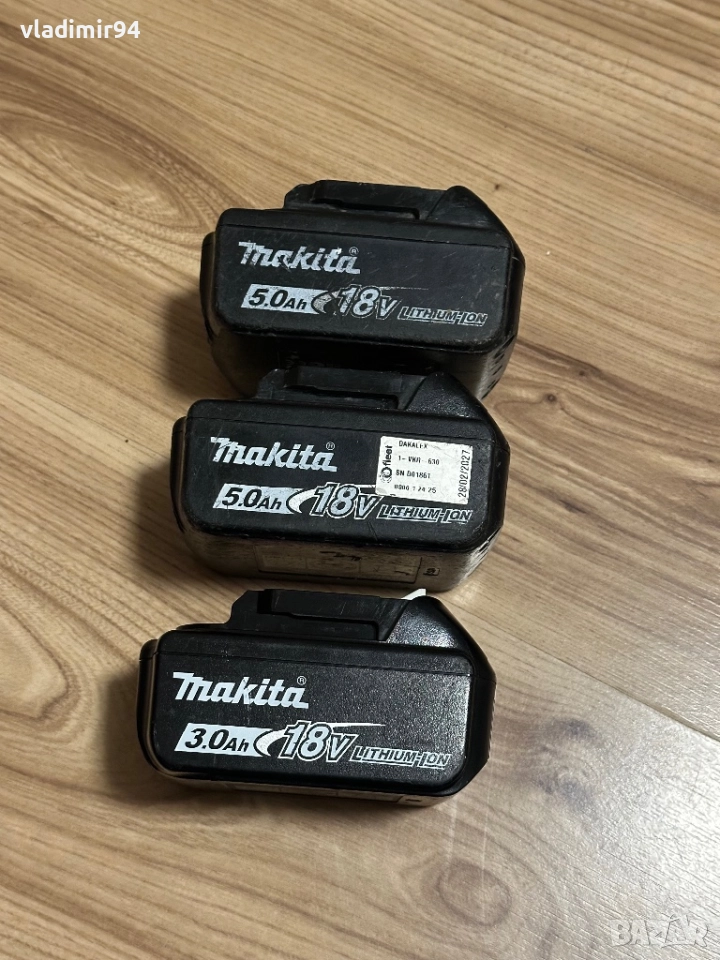 Makita 18v батерии, снимка 1