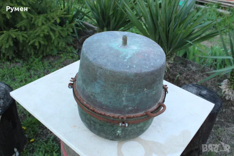 Меден съд за дестилация, снимка 1