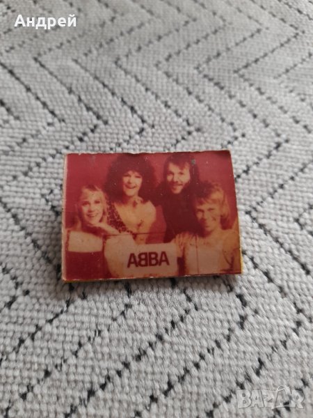 Стара значка ABBA, снимка 1