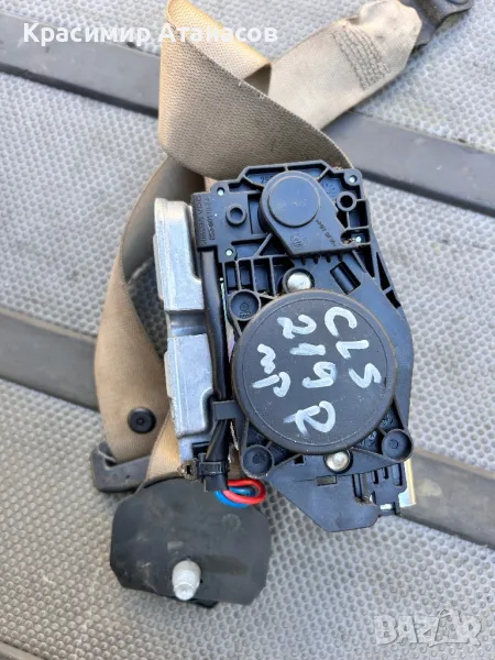 602208100. Предпазен колан преден десен за Мерцедес CLS. W219., снимка 1