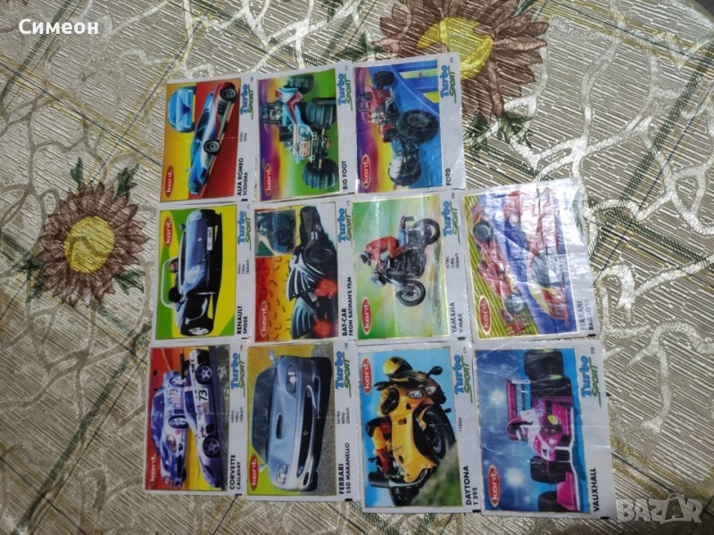 Картинки от дъвки"Турбо", снимка 1