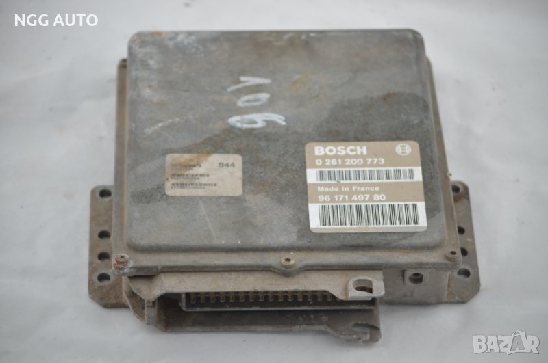 Компютър Двигател BOSCH за Peugeot 106 1.4i № 0 261 200 773, снимка 1