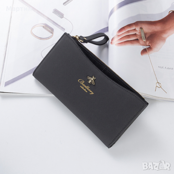 Дамски луксозен портфейл модел Р109, снимка 1