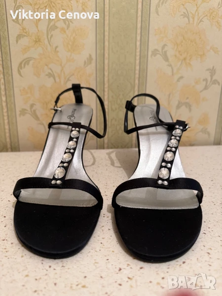 Черни сандали, 42 номер, снимка 1