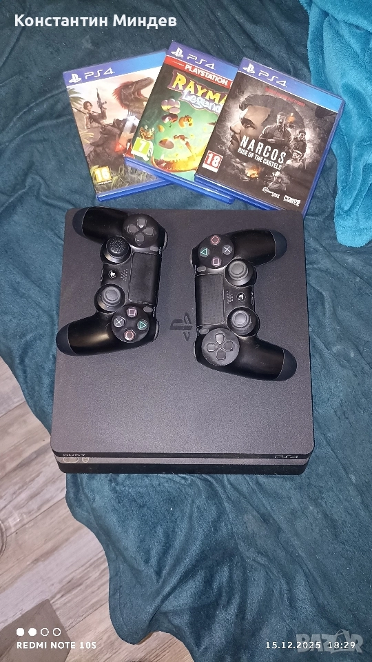 Playstation 4 slim 1 TB, снимка 1