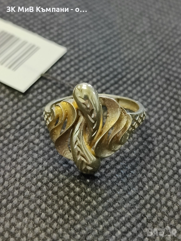 Златен дамски пръстен 2.16гр-14к, снимка 1