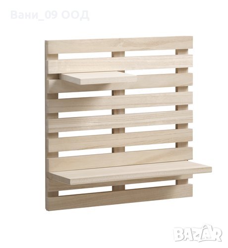 Стеннна етажерка с местещи се рафтове, снимка 1