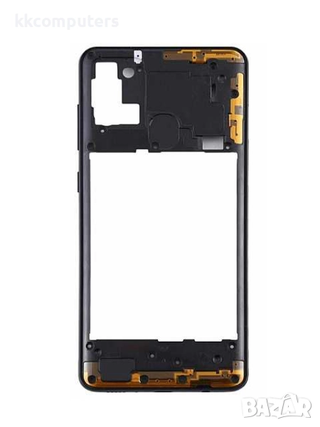 СРЕДНА РАМКА ЗА SAMSUNG GALAXY A21S (SM-A217), снимка 1