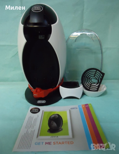 Кафемашина с гаранция 1 година NESCAFÉ® Dolce Gusto Delonghi Jovia White, снимка 1