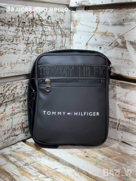 Tommy Hilfiger Мъжка Черна Чанта Томи Хилфигер Код A572, снимка 1