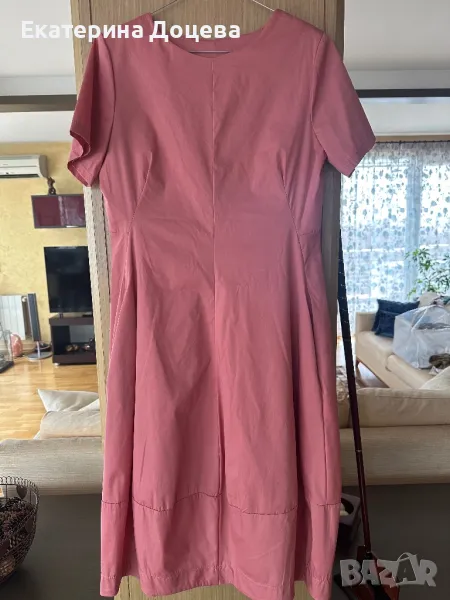 Вталена рокля пепел от рози, снимка 1