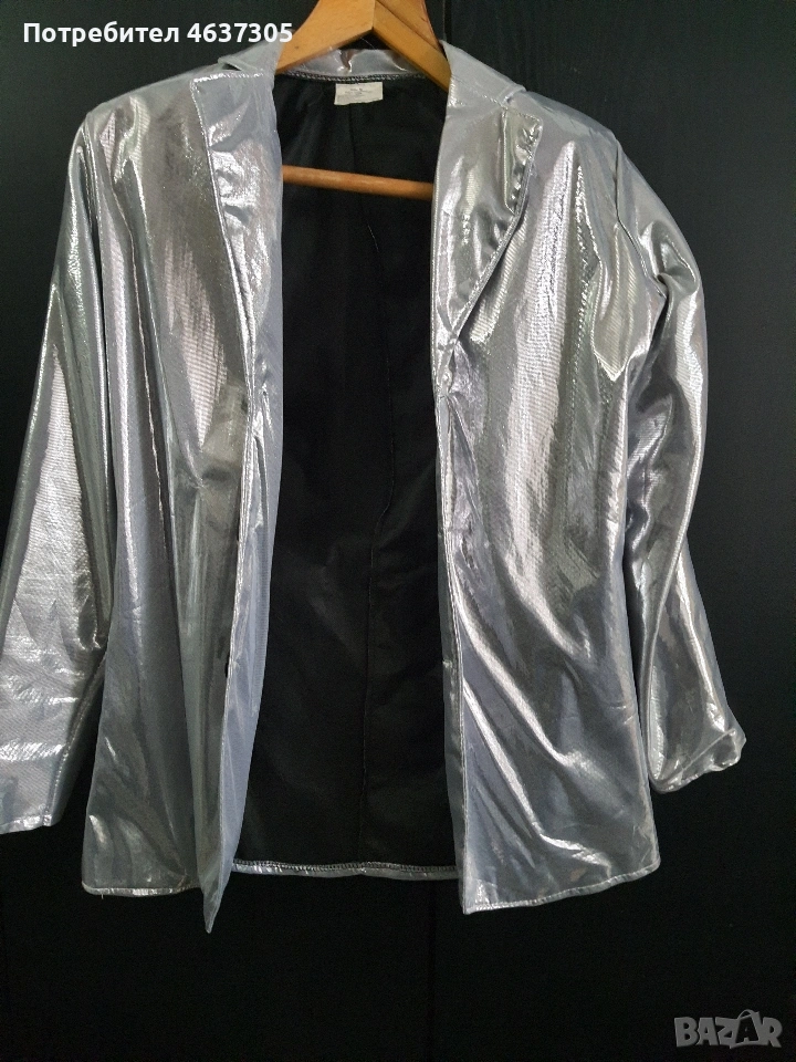 марково сребристо сако, снимка 1