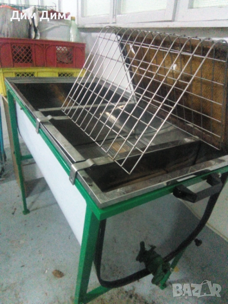 Вана за разпечатване на пчелни пити - дължина 1м, снимка 1