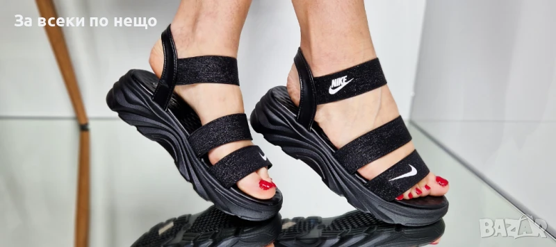 Nike Дамски Черни Сандали Найк от 36 до 41 номер Код P740, снимка 1