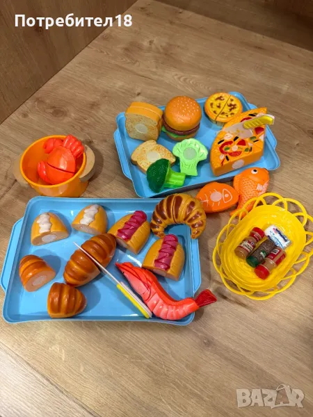 Игра с плодове и зеленчуци за рязане, снимка 1