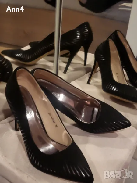 Празничен сет рокля и елегантни обувки на ток 38 номер , снимка 1