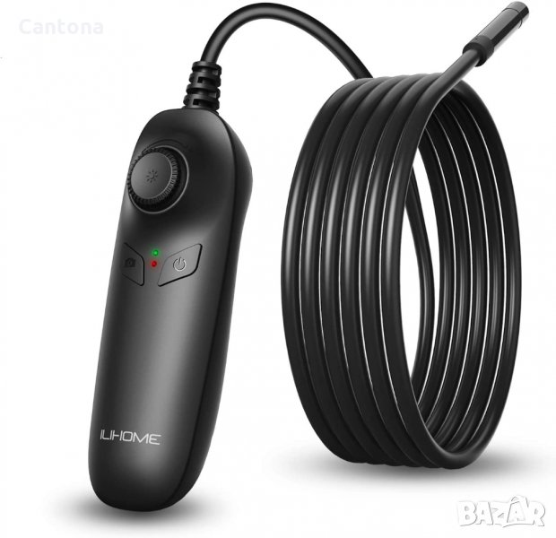 5 метра безжичен WiFi ендоскоп Ilihome  , 2.0 Mpx,1200P, Android и iOS, 5 МЕТРА, 8 мм камера, снимка 1