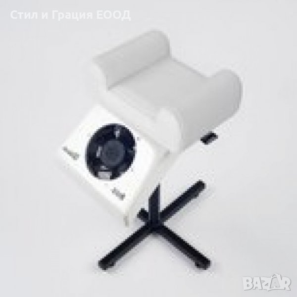 Поставка за педикюр - бяла, черна с прахоуловител 65 W, снимка 1
