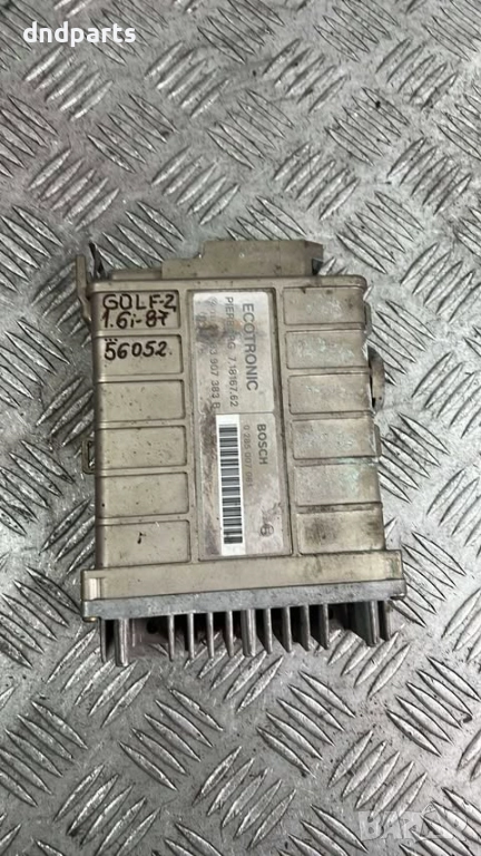 Компютър VW Golf 2 1.6i 1987г. 0285007061 893907383B , снимка 1