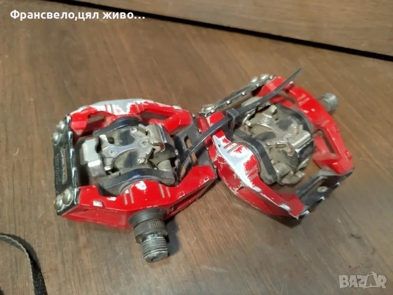Педали за велосипед колело Shimano dx, снимка 1
