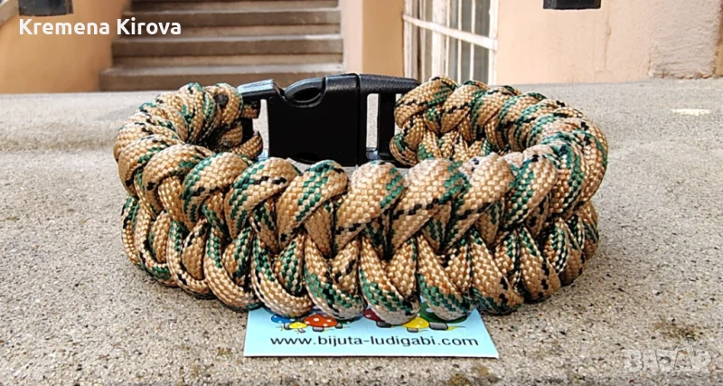 Гривни Сървайвър. От паракорд. Дамски и мъжкии. Различни цветове., снимка 1