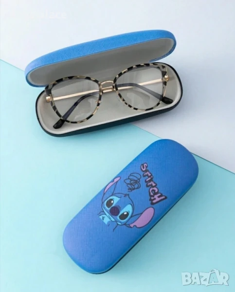 Твърд калъф за очила Lilo and Stitch Детски калъф Лило и Стич , снимка 1