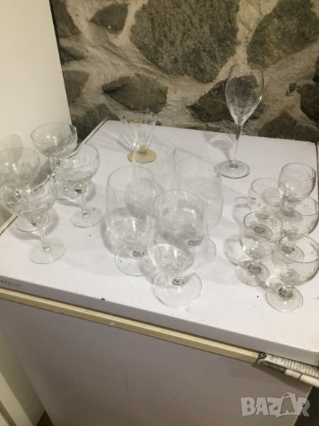 15 бр.тънкостенни СОЦ чаши, снимка 1