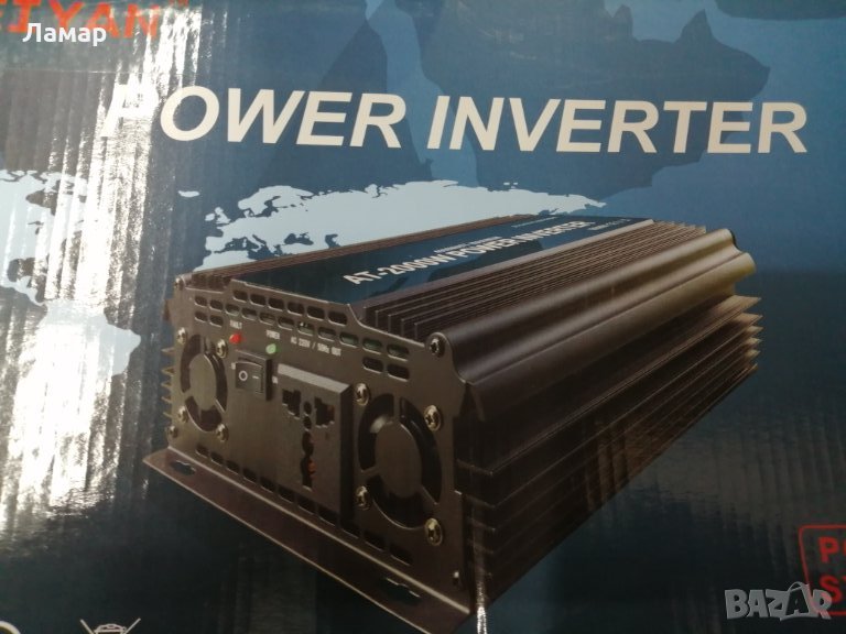 Инвертори инвертор 12V или 24V DC към 220V AC мощности от 1500W до 4000W пълна синусоида, снимка 1
