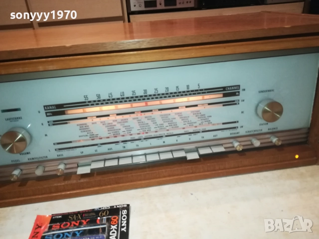 LOEWE-TUBE/STEREO-MADE IN GERMANY 3108251149LCHERY, снимка 10 - Ресийвъри, усилватели, смесителни пултове - 51549905