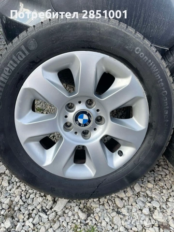БМВ-225/55/16.ПЕРФЕКТНИ,ПОЧТИ НОВИ НА ЕДИН СЕЗОН, снимка 3 - Гуми и джанти - 53092265