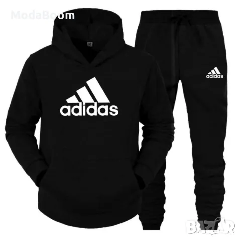 Adidas черен мъжки екип 