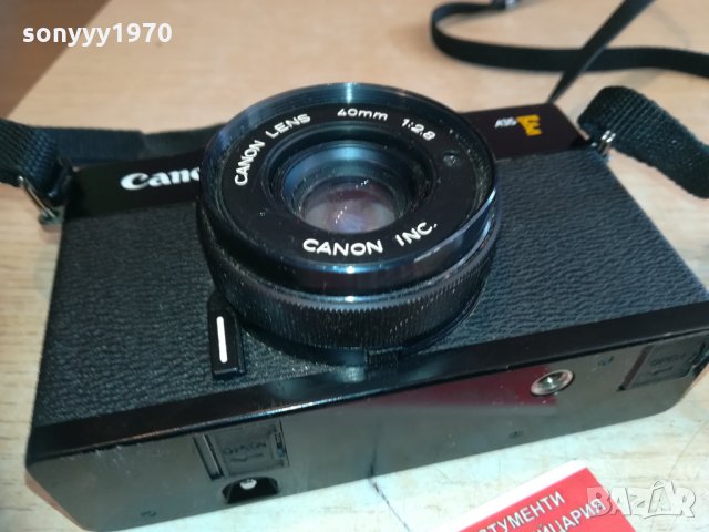 canon ретро фотоапарат-внос швеция, снимка 2 - Фотоапарати - 32035285