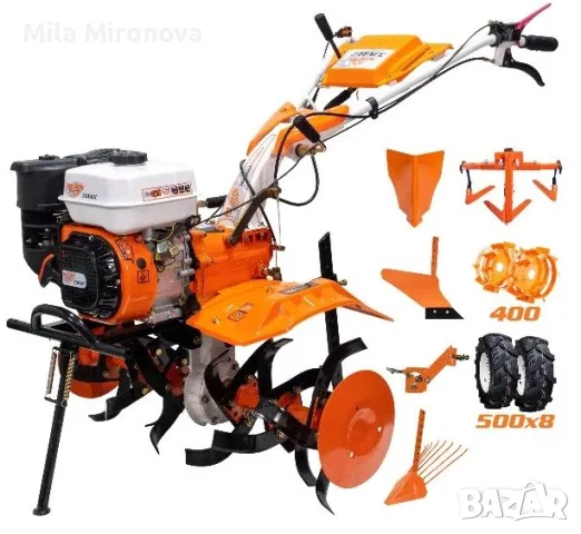 Мотофреза RURIS 731ACC1, снимка 2 - Градинска техника - 56513807