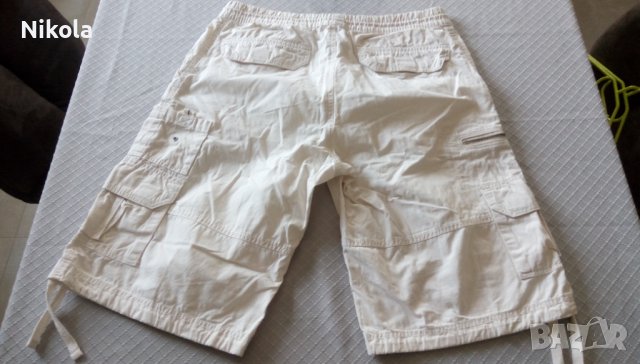 Къси бели мъжки панталони Tex Man, снимка 10 - Къси панталони - 36876166