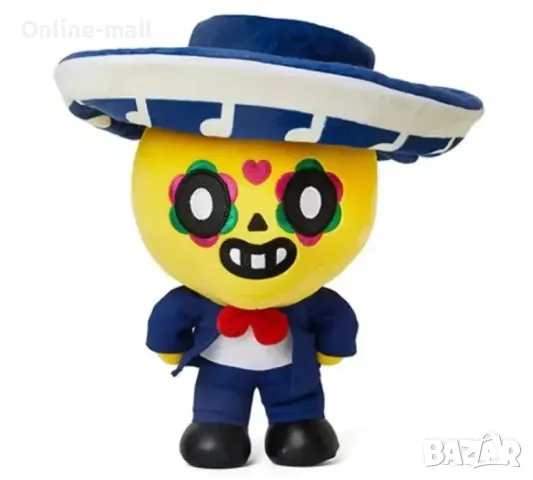 Плюшена играчка Brawl Stars Spike Cactus Shelly El Primo, снимка 8 - Плюшени играчки - 47987101